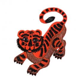 Tiger Embroidered Patch